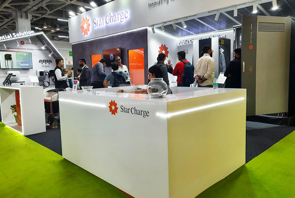 印度充電樁展臺(tái)搭建